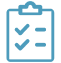 icon of a clipboard