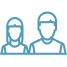 icon of a couple