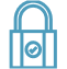 icon of a closed lock