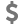 Icon of a dollar sign.