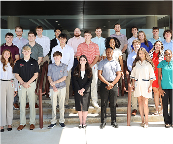 Alfa interns taking a group picture