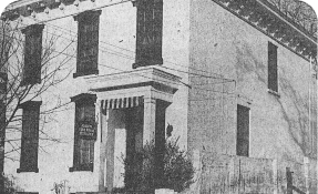 The 1947 historic Farm Bureau Insurance office on North McDonough Street
