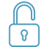 Icon of a lock