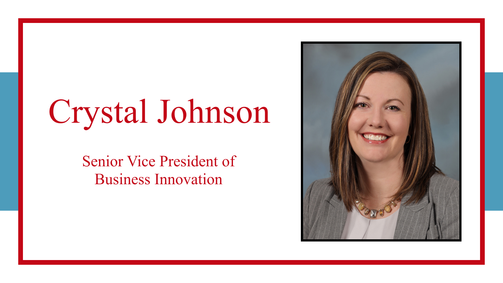Crystal Johnson is named senior vice president of Business Innovation at Alfa Insurance. For more details, visit AlfaInsurance.com.
