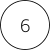 Number 6 inside a circle.