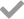 Icon of a checkmark.